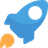 MyStartupConnect rocket logo